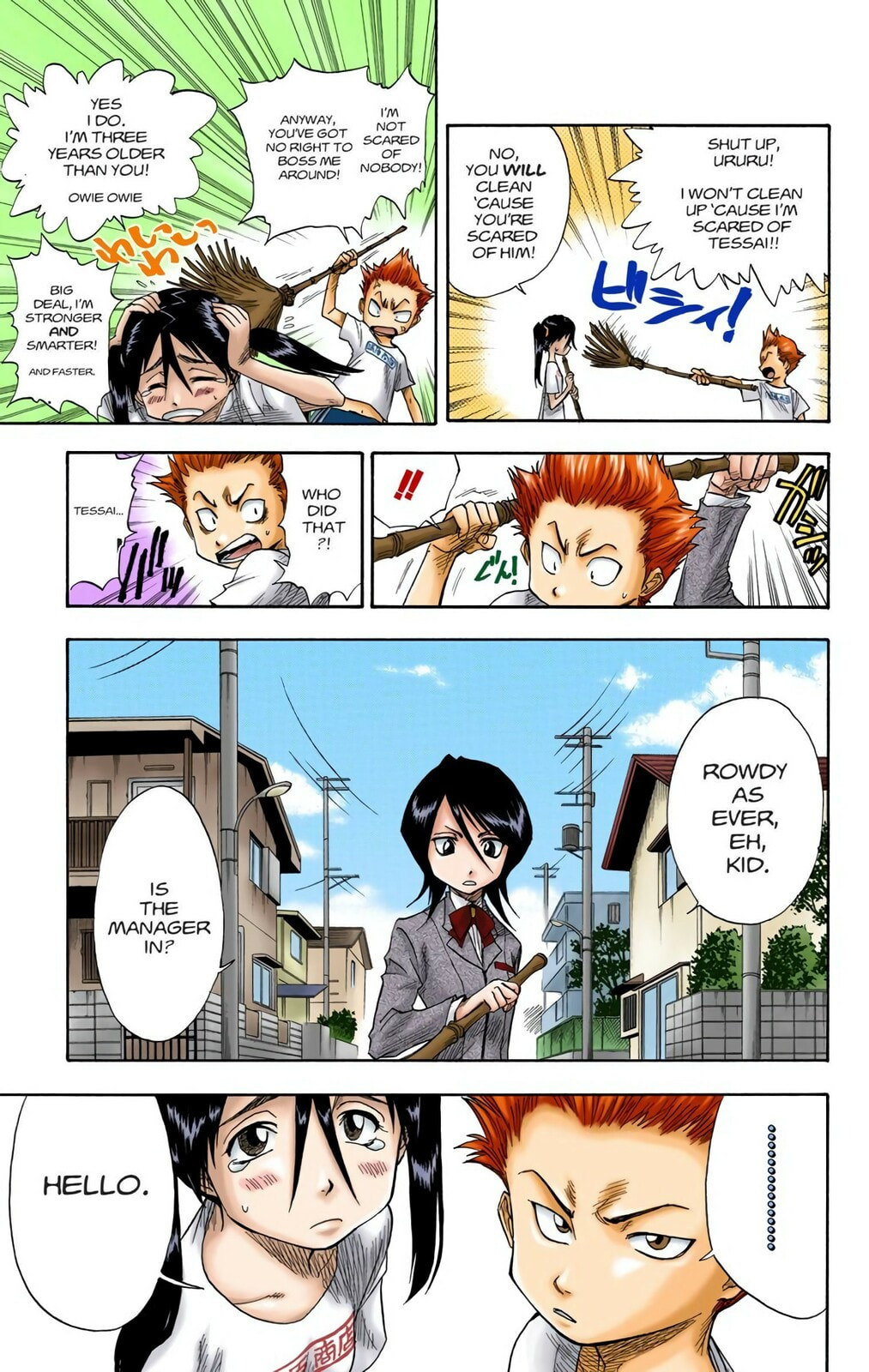 Bleach Colored Manga