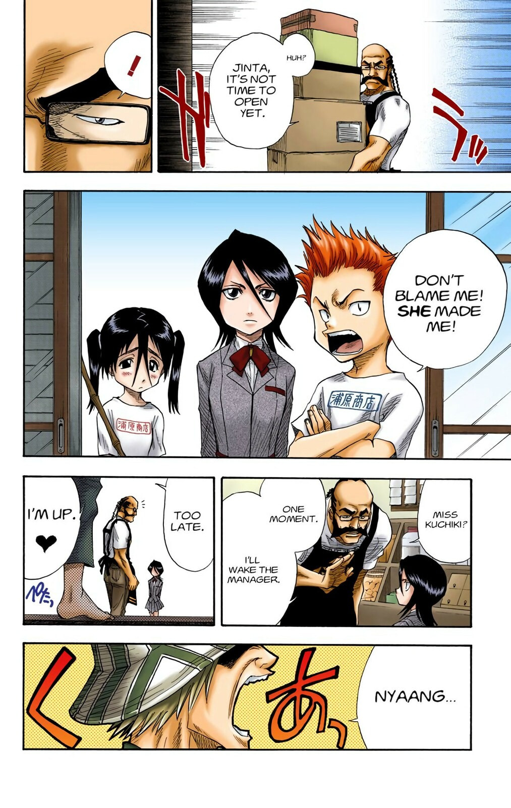 Bleach Colored Manga