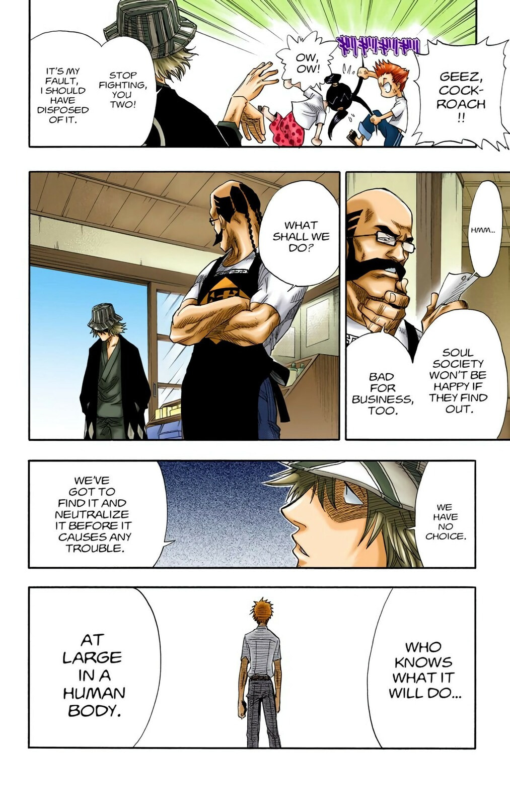 Bleach Colored Manga