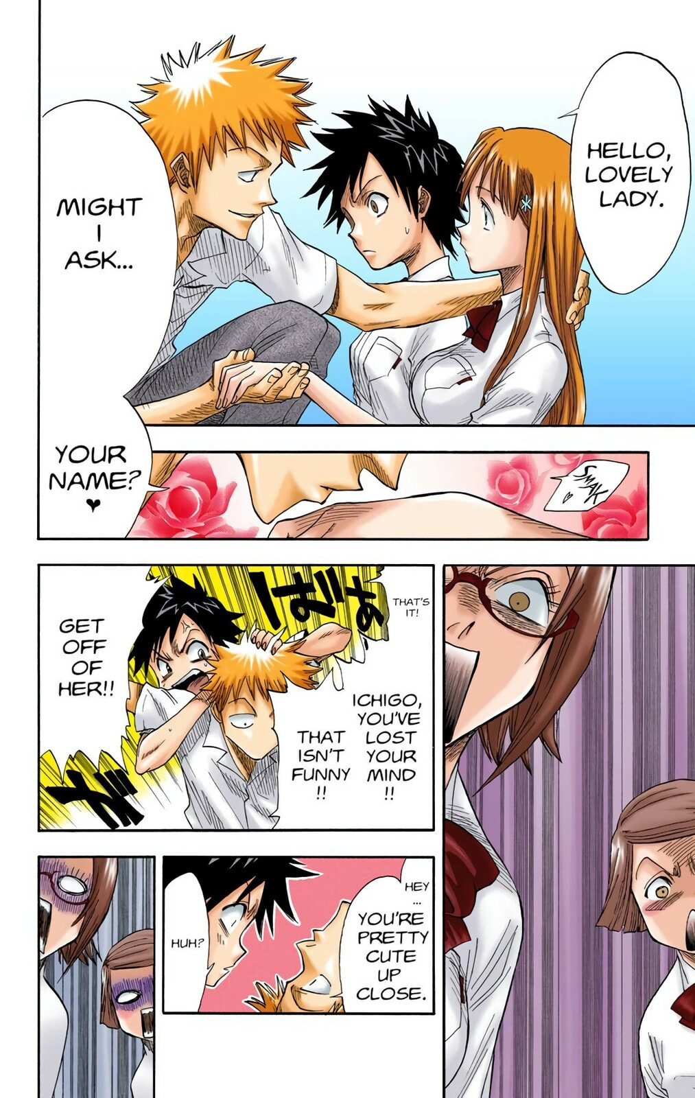 Bleach Colored Manga