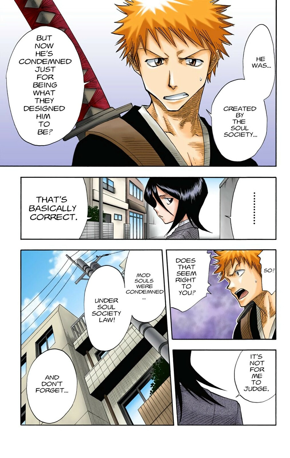 Bleach Colored Manga