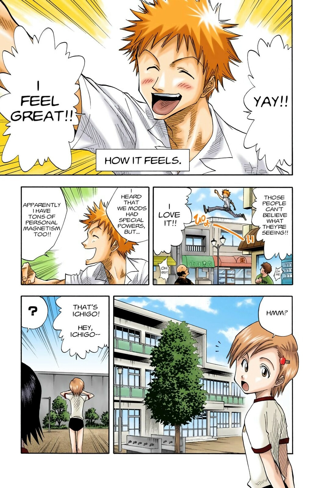 Bleach Colored Manga