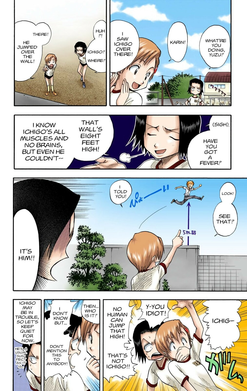 Bleach Colored Manga
