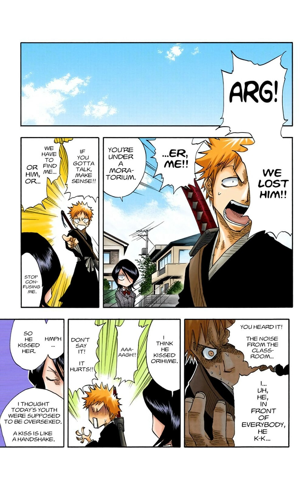 Bleach Colored Manga