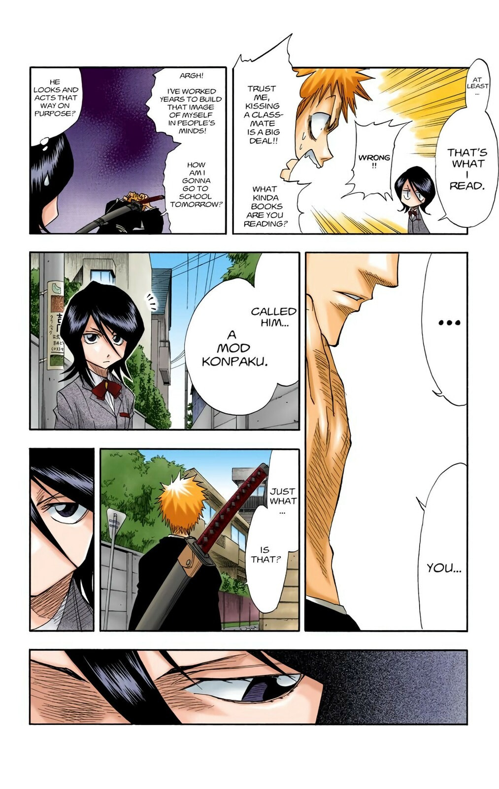 Bleach Colored Manga