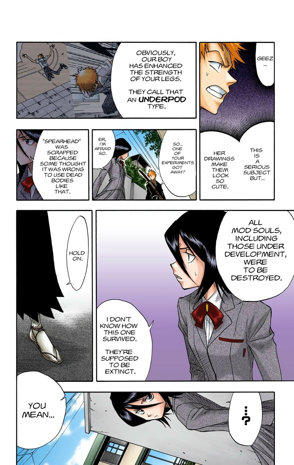 Bleach Colored Manga