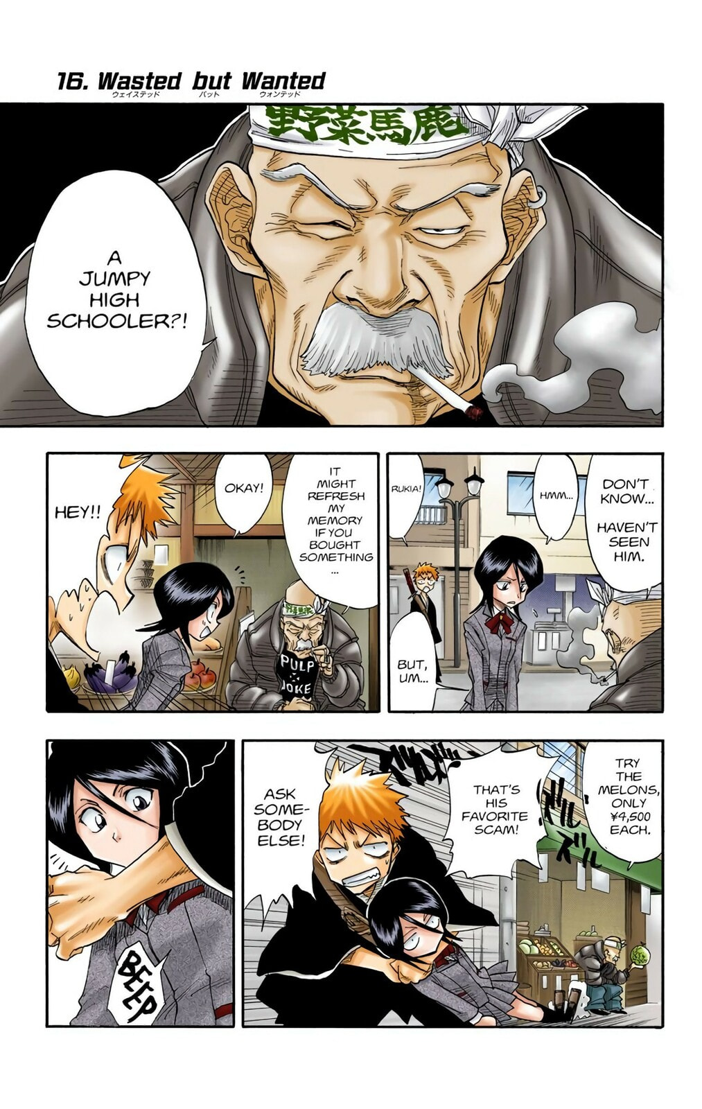 Bleach Colored Manga