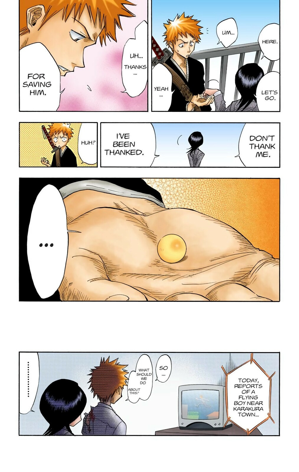 Bleach Colored Manga
