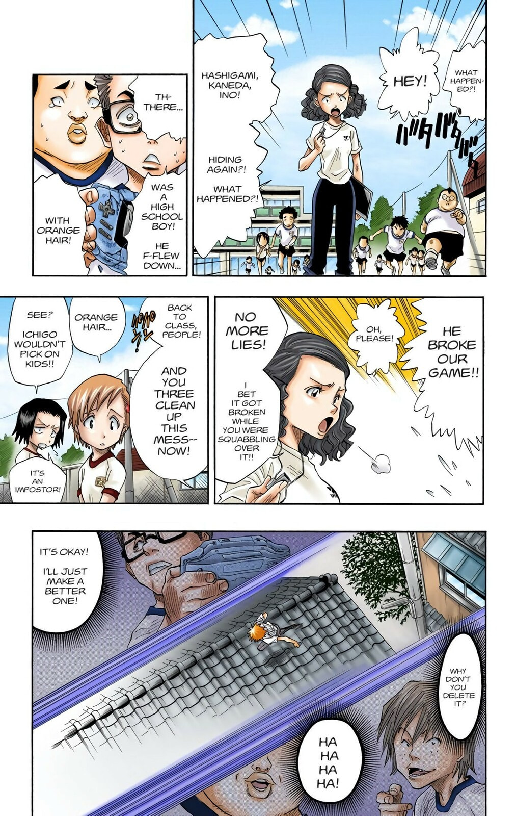 Bleach Colored Manga