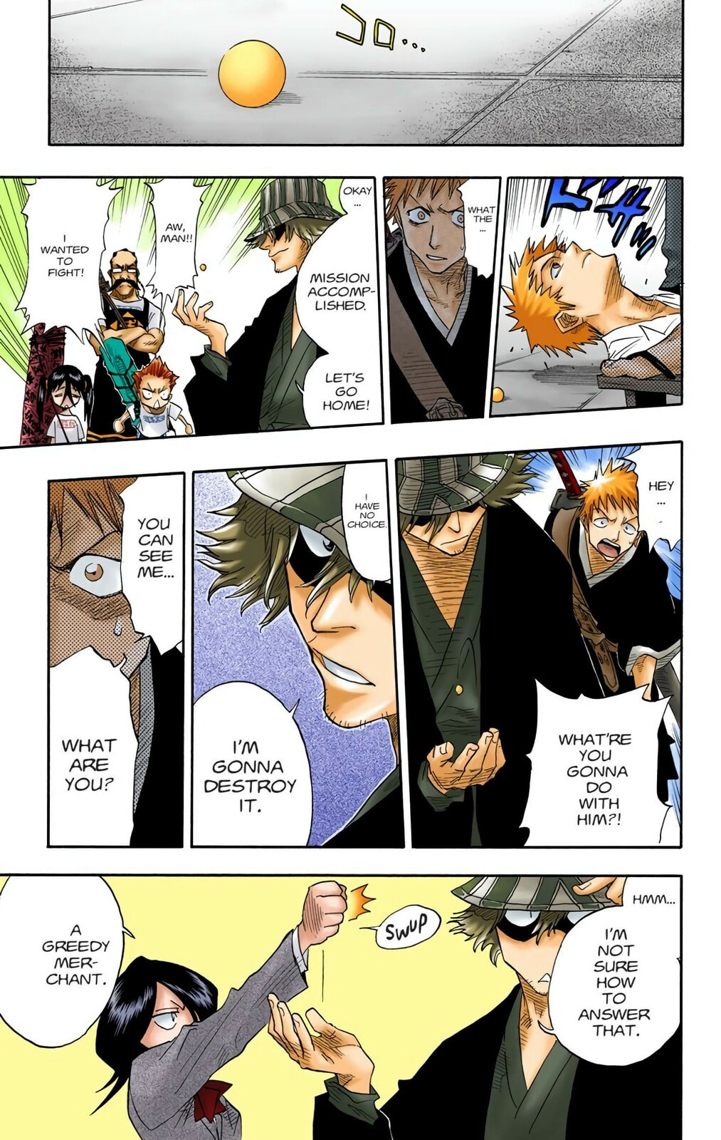 Bleach Colored Manga