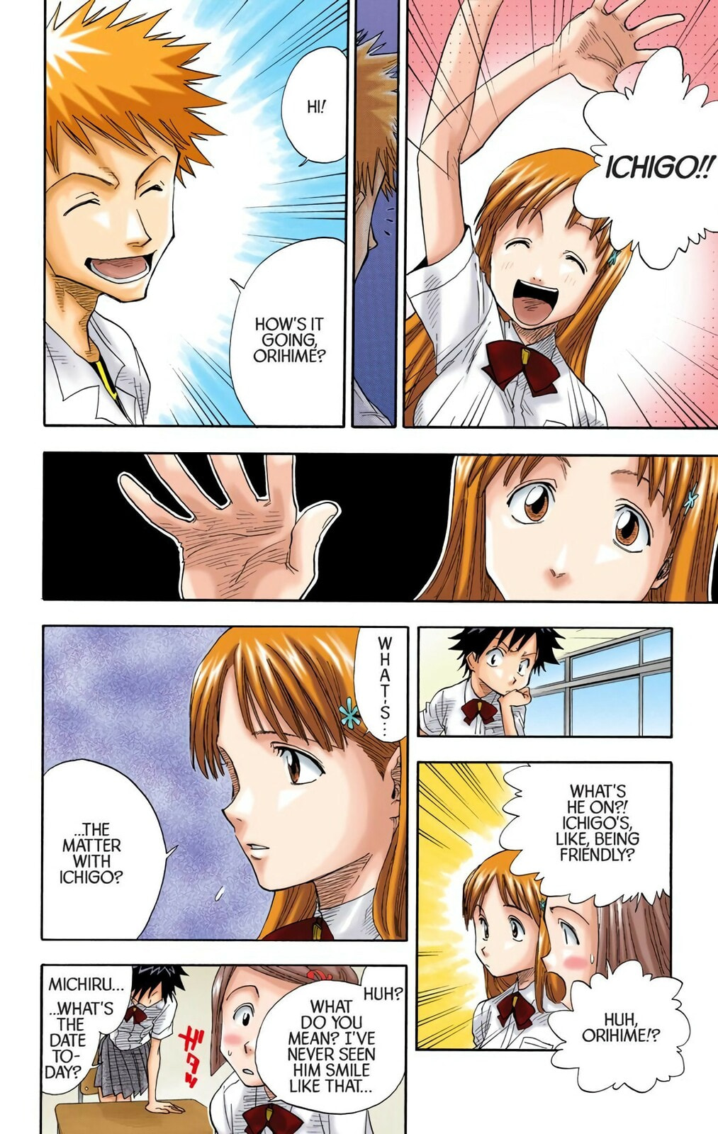 Bleach Colored Manga