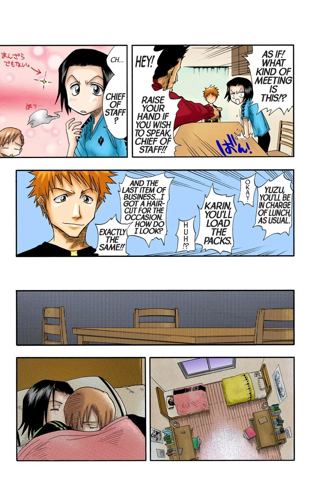 Bleach Colored Manga