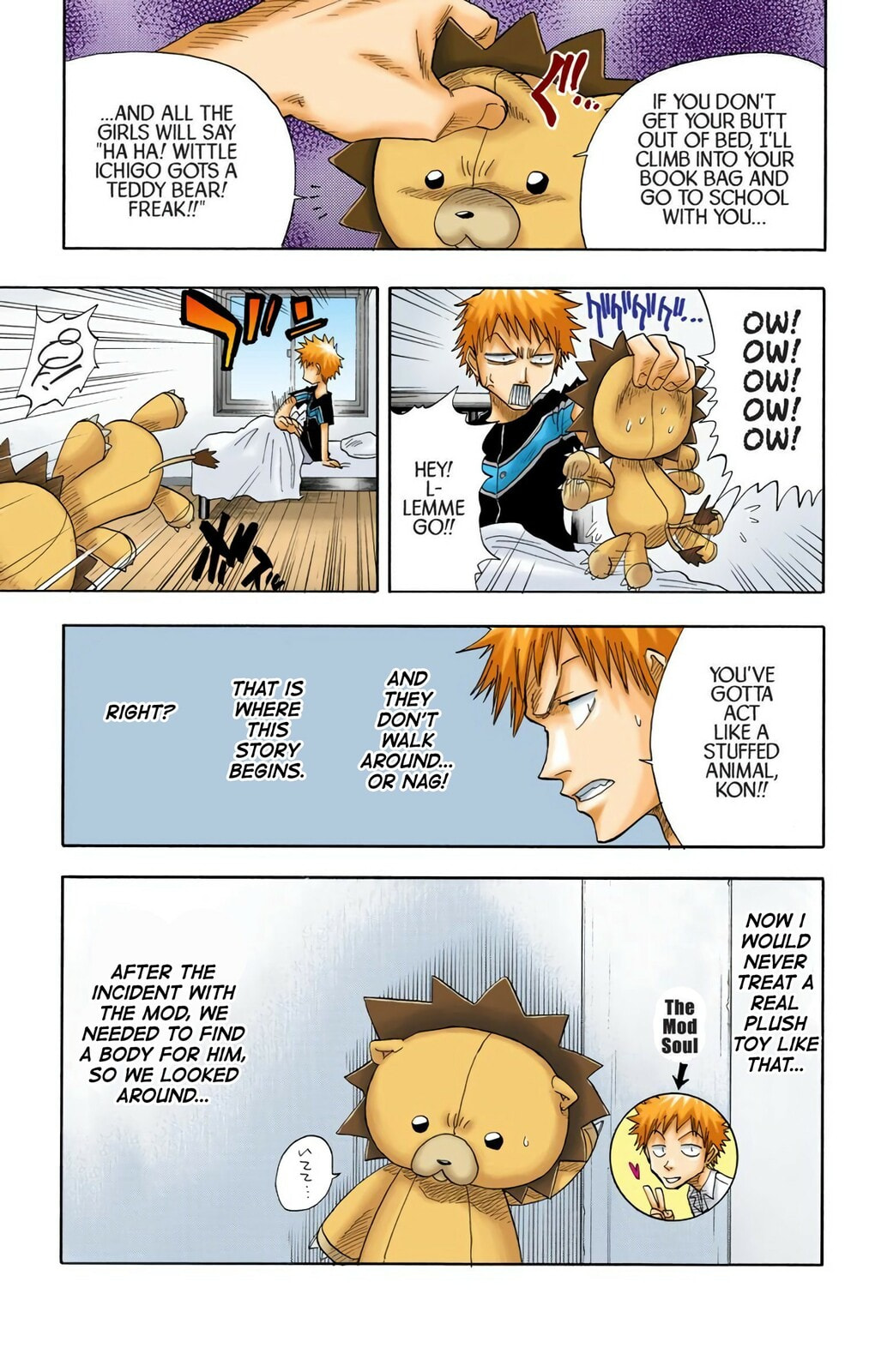 Bleach Colored Manga