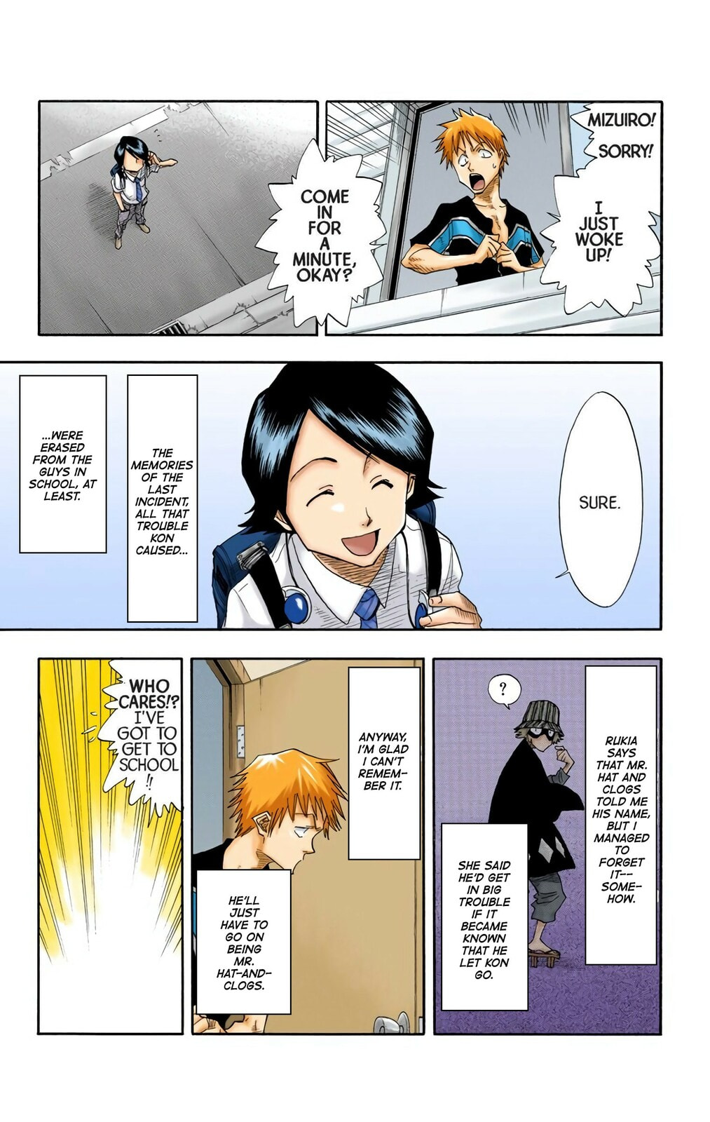 Bleach Colored Manga