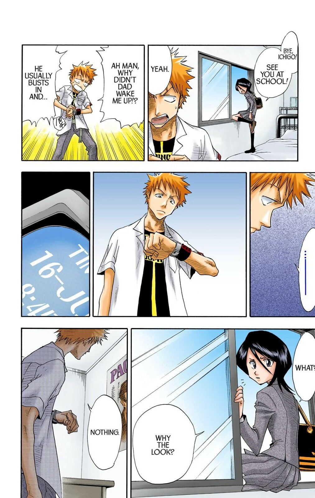 Bleach Colored Manga