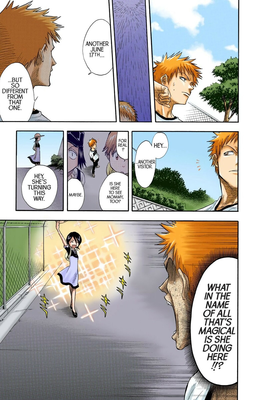 Bleach Colored Manga