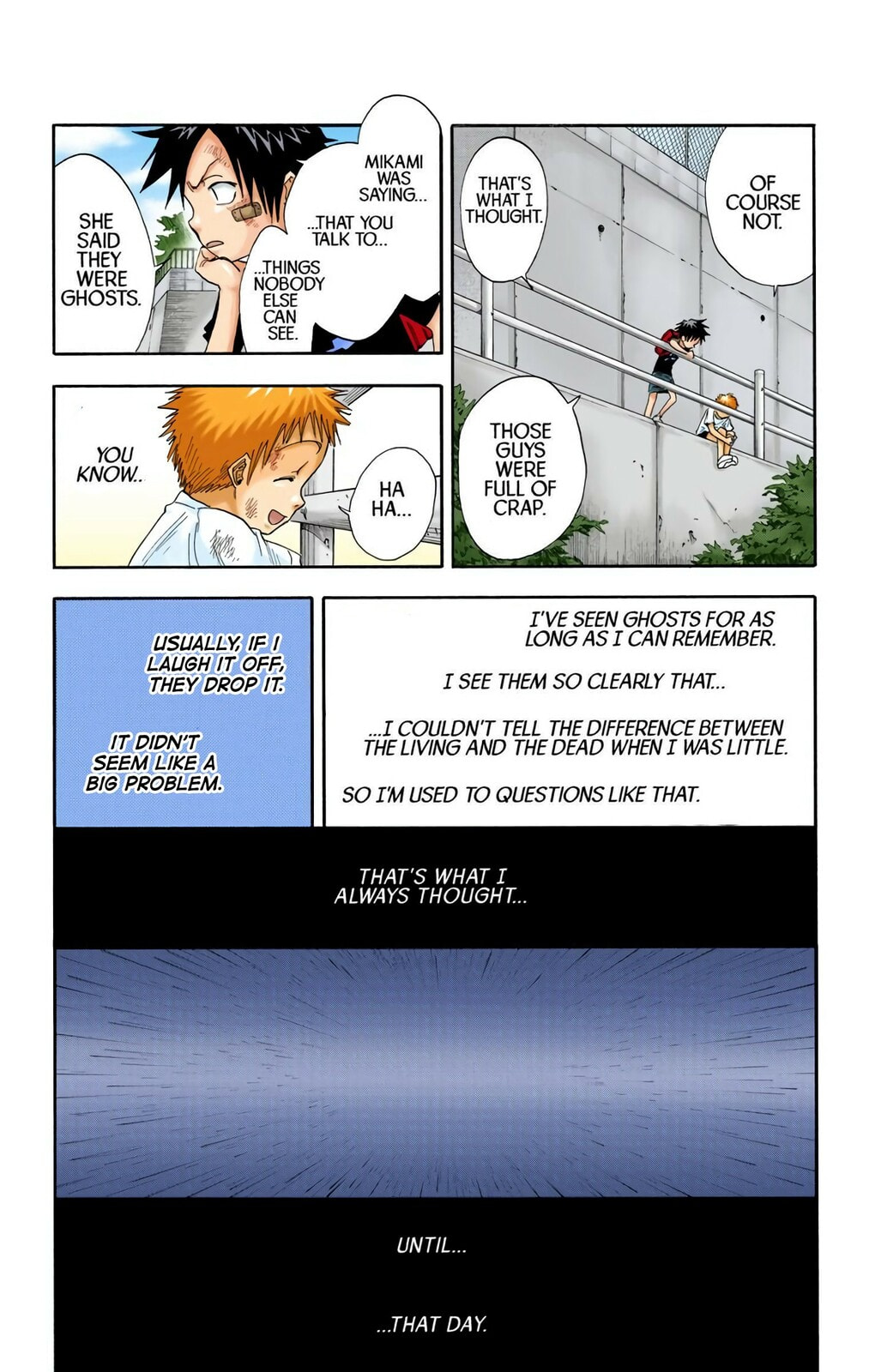 Bleach Colored Manga