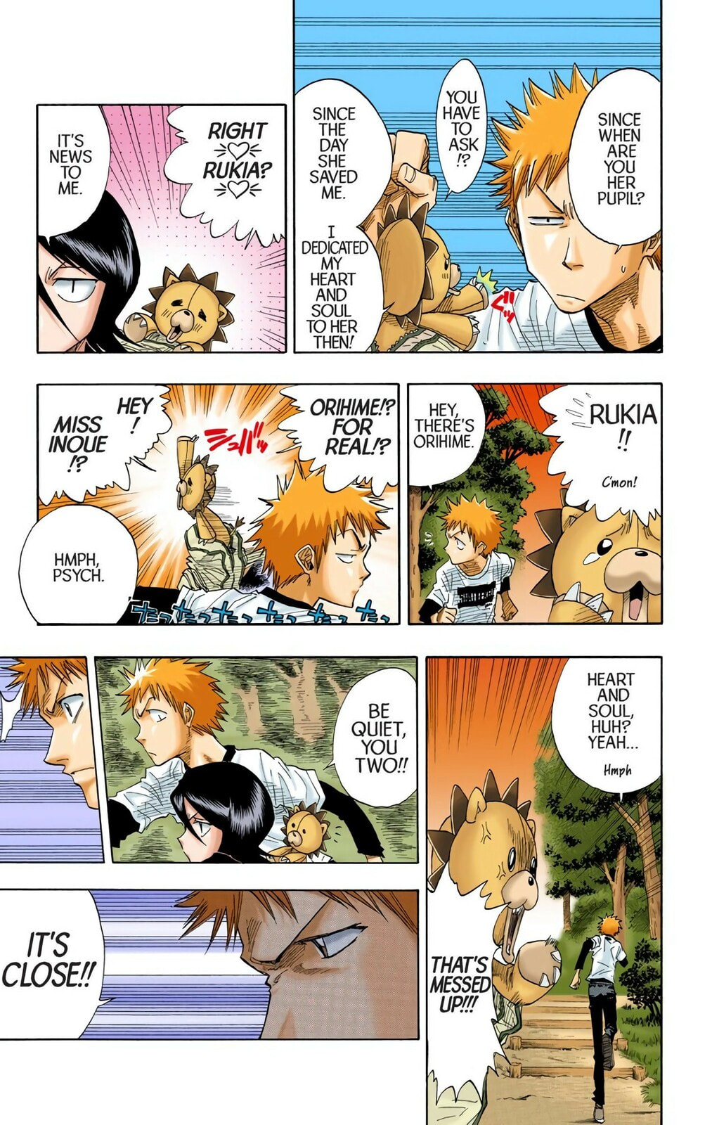 Bleach Colored Manga