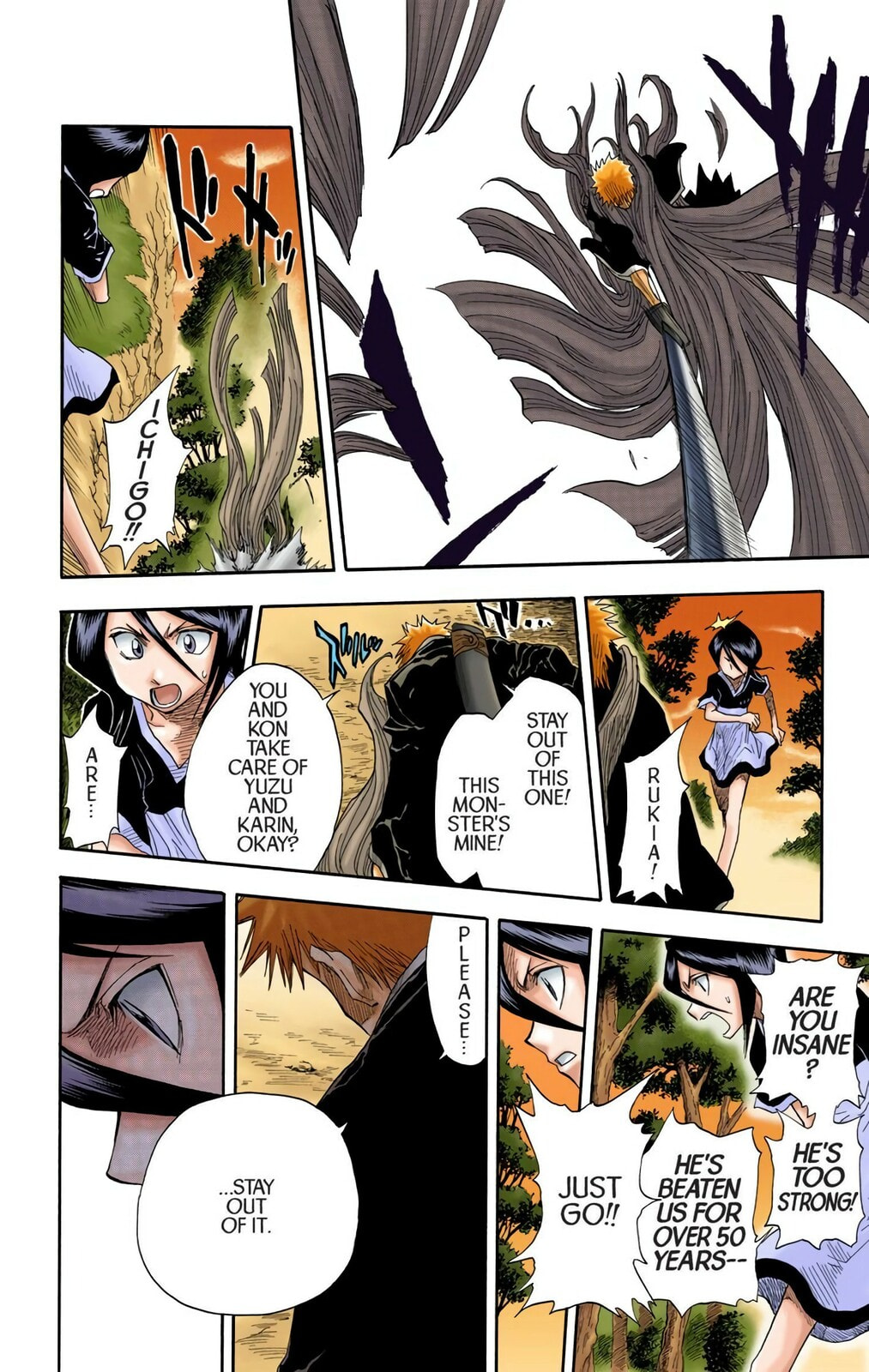 Bleach Colored Manga
