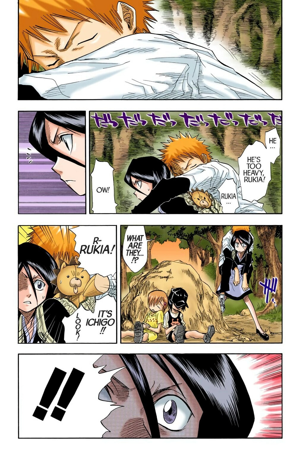 Bleach Colored Manga