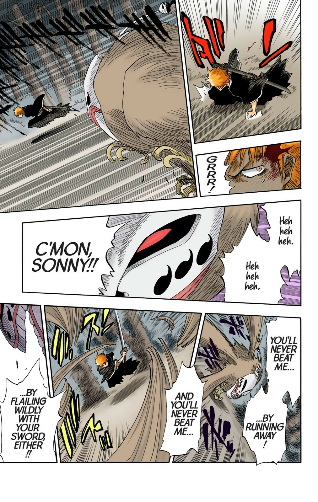 Bleach Colored Manga