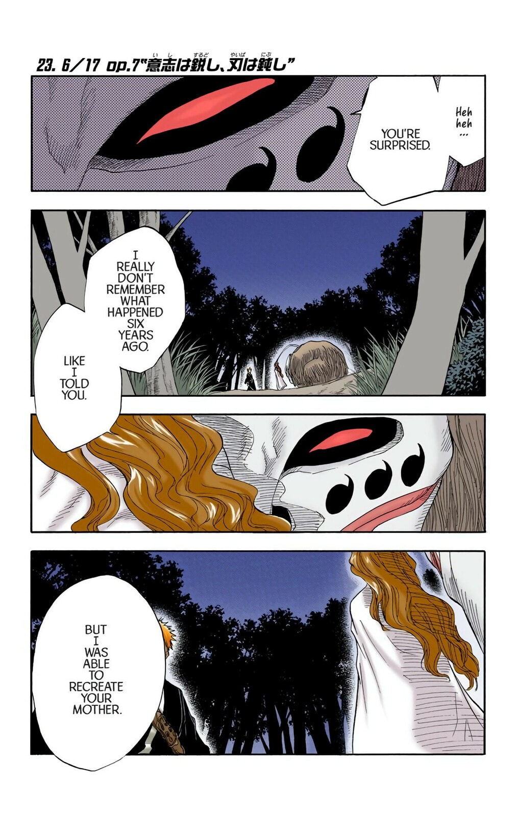 Bleach Colored Manga