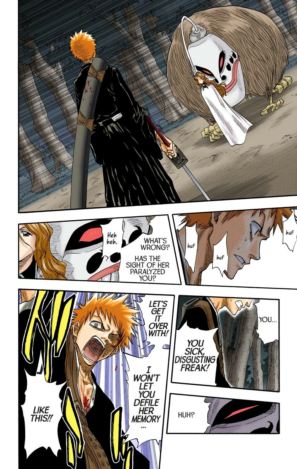 Bleach Colored Manga