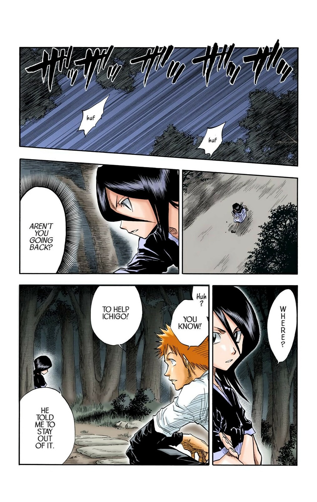 Bleach Colored Manga