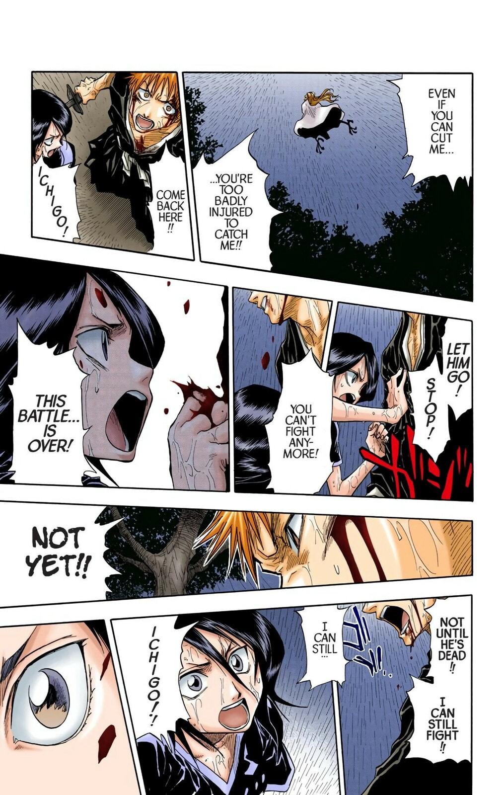 Bleach Colored Manga