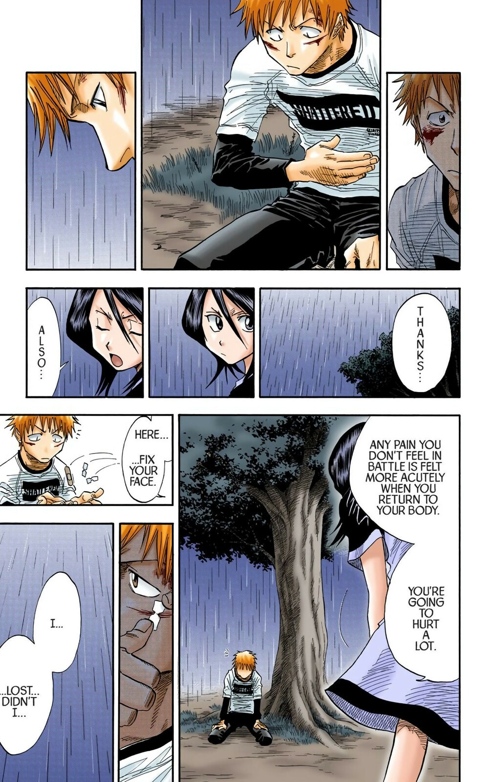 Bleach Colored Manga