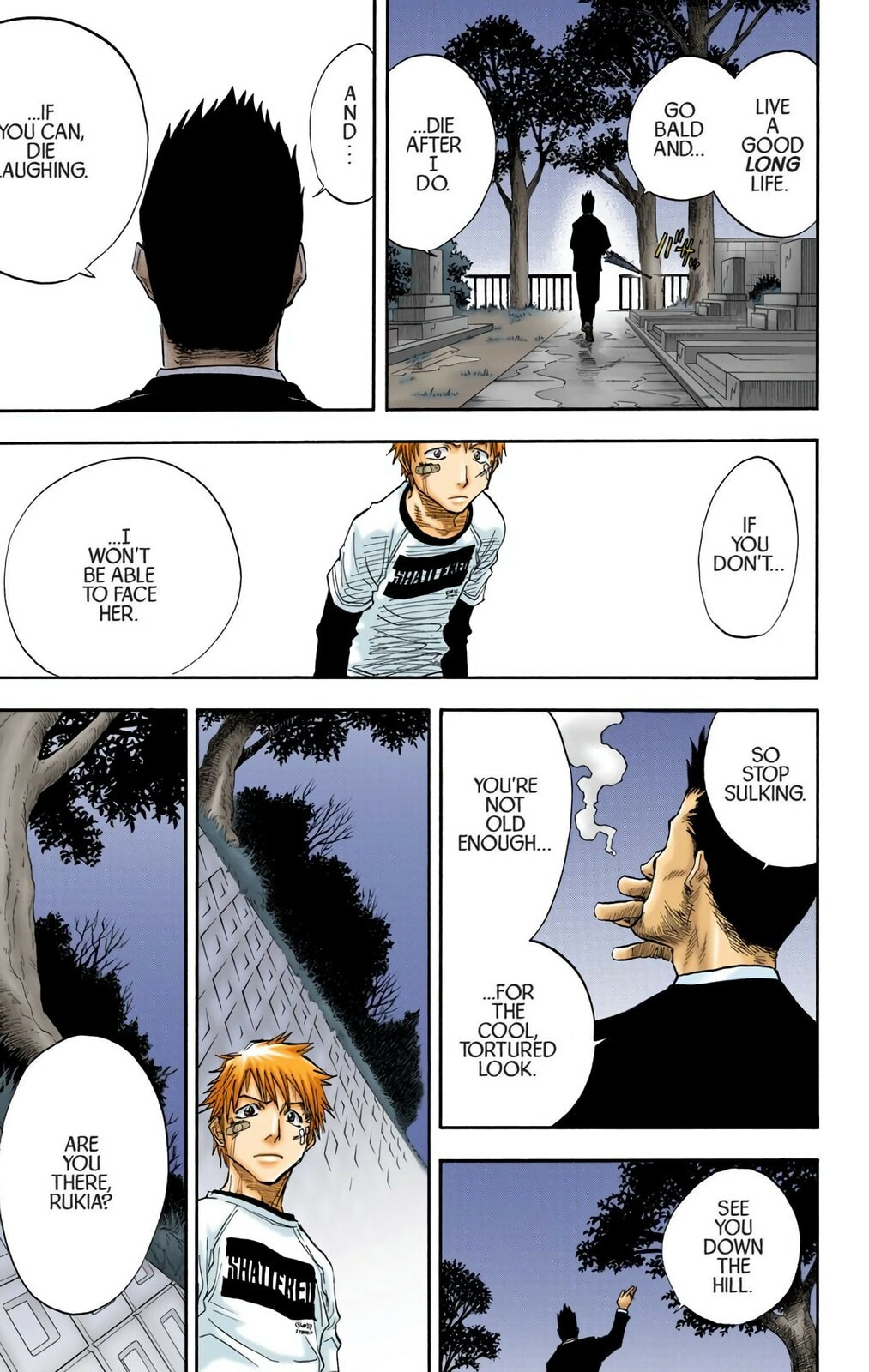 Bleach Colored Manga