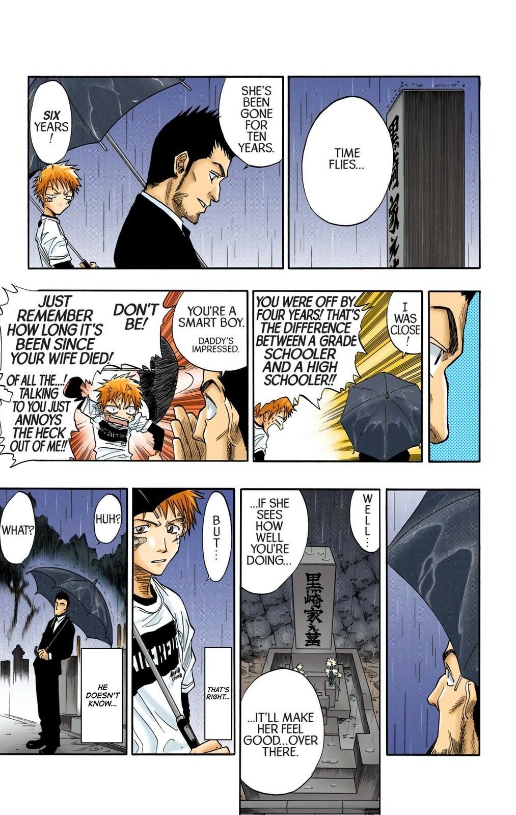 Bleach Colored Manga