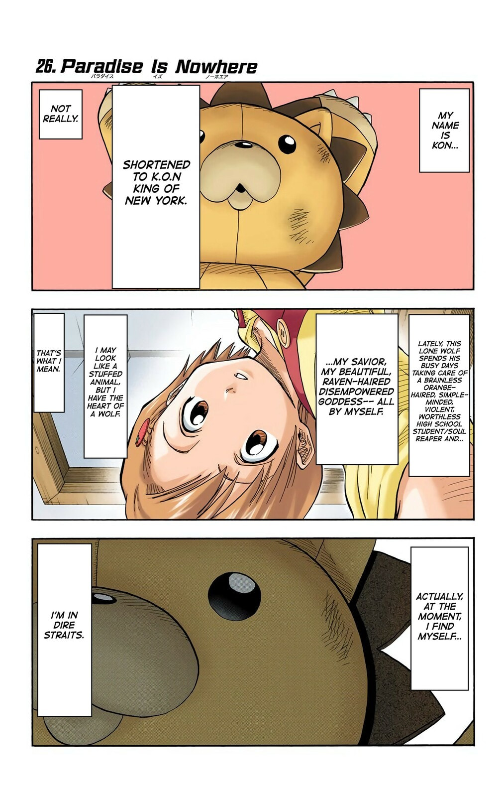 Bleach Colored Manga