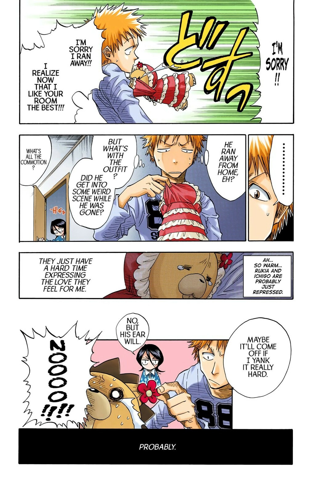 Bleach Colored Manga