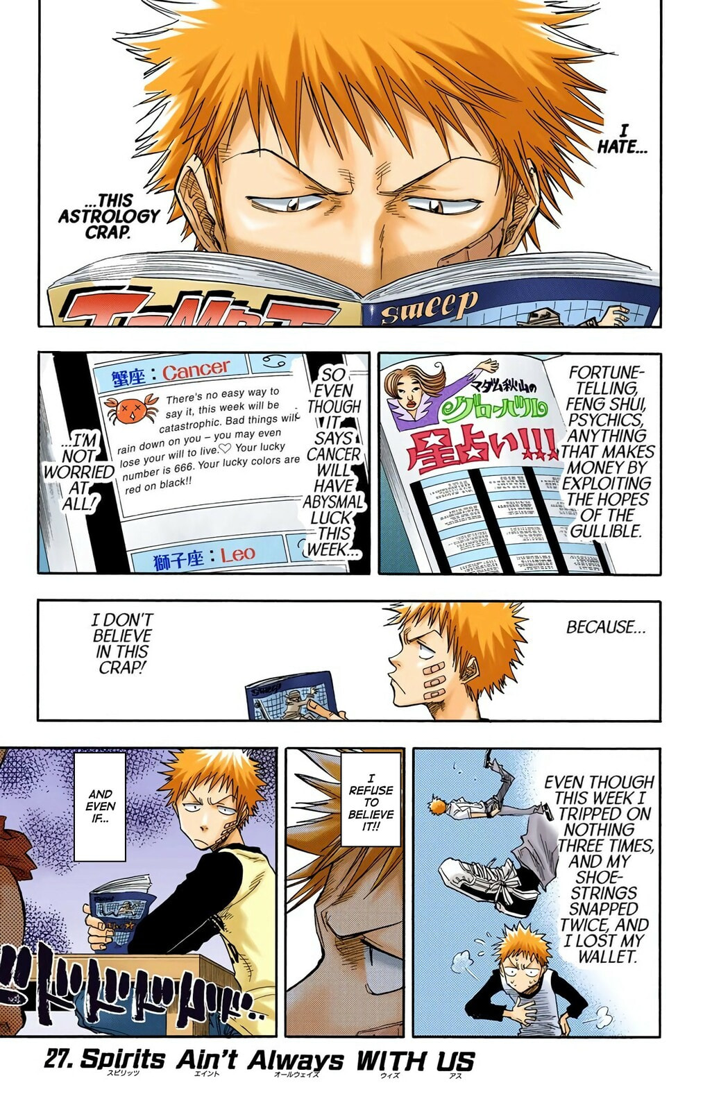 Bleach Colored Manga