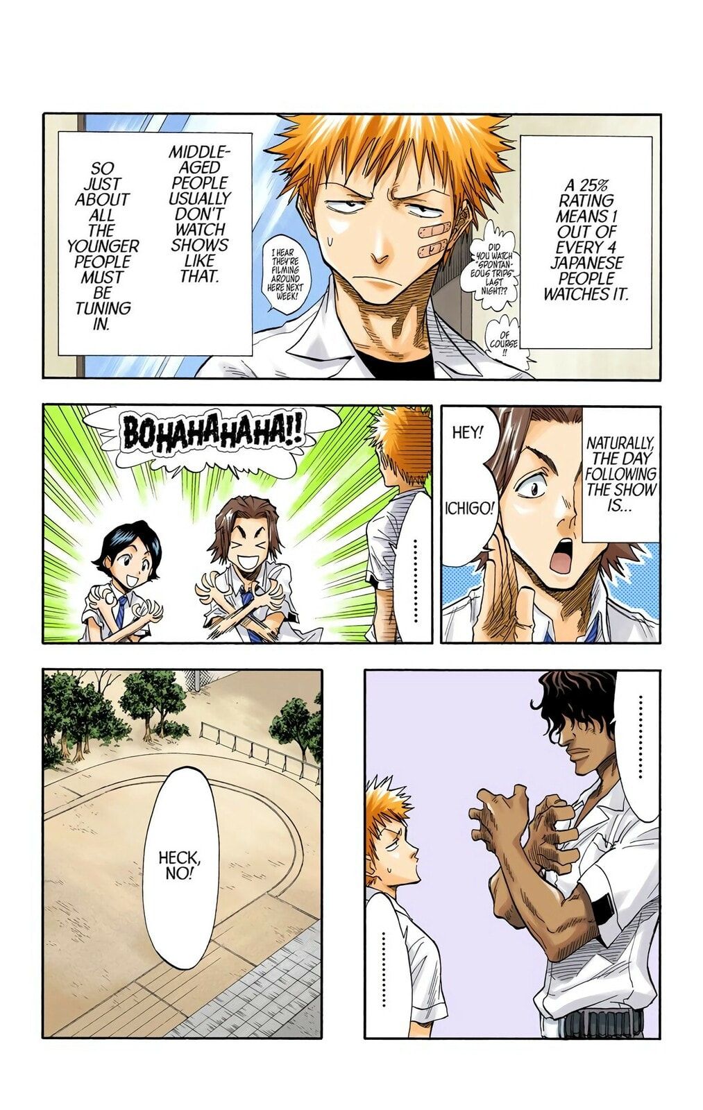 Bleach Colored Manga