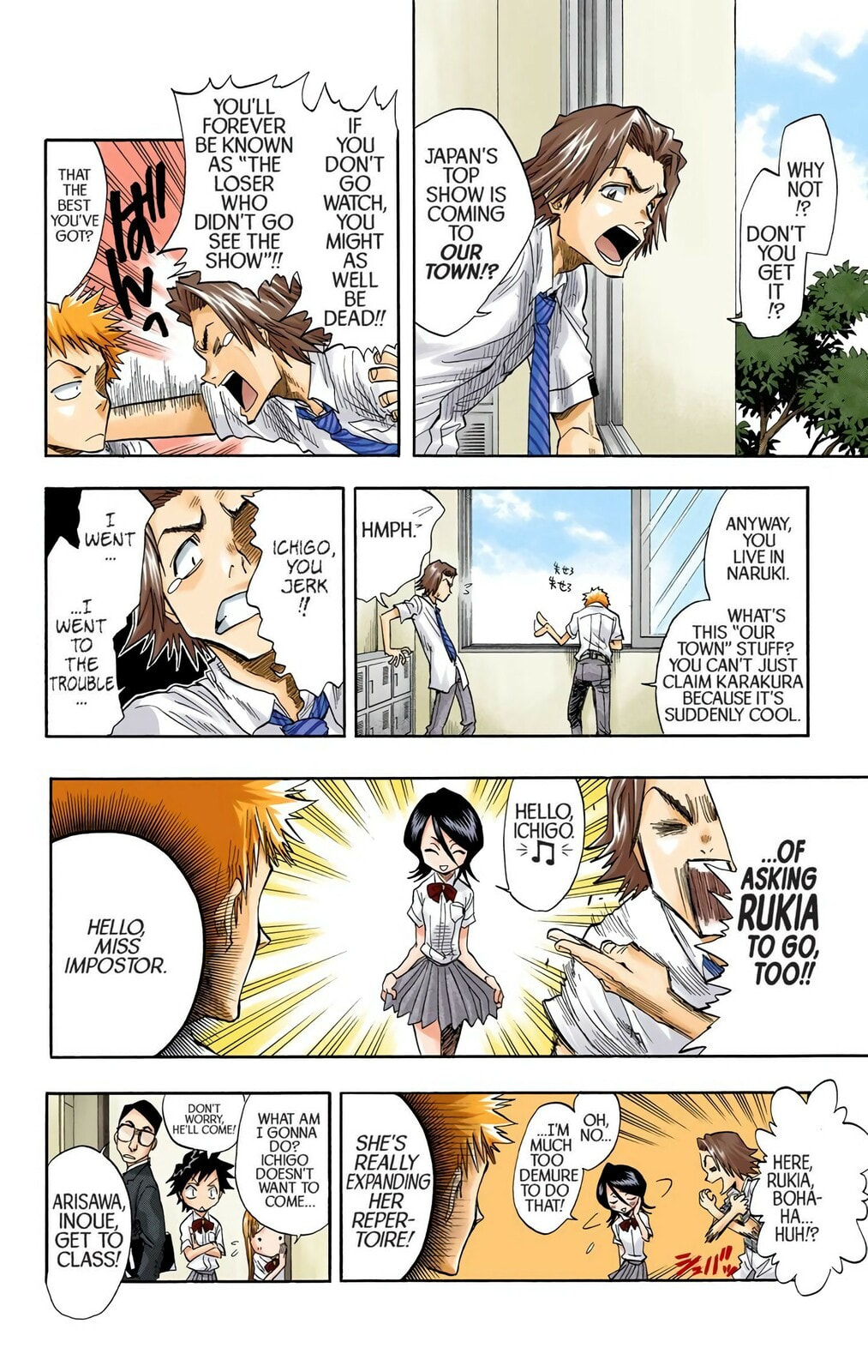 Bleach Colored Manga