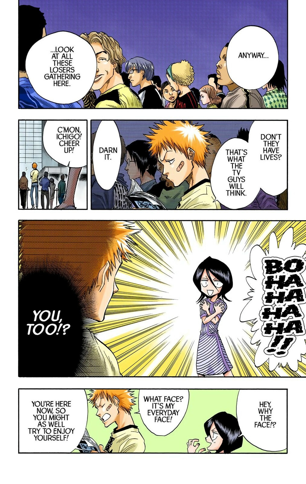 Bleach Colored Manga