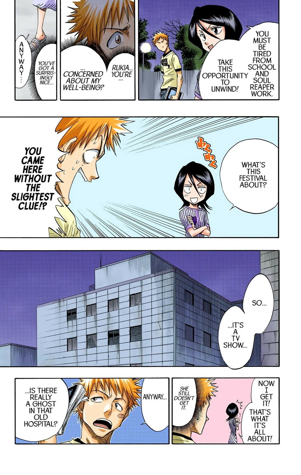 Bleach Colored Manga