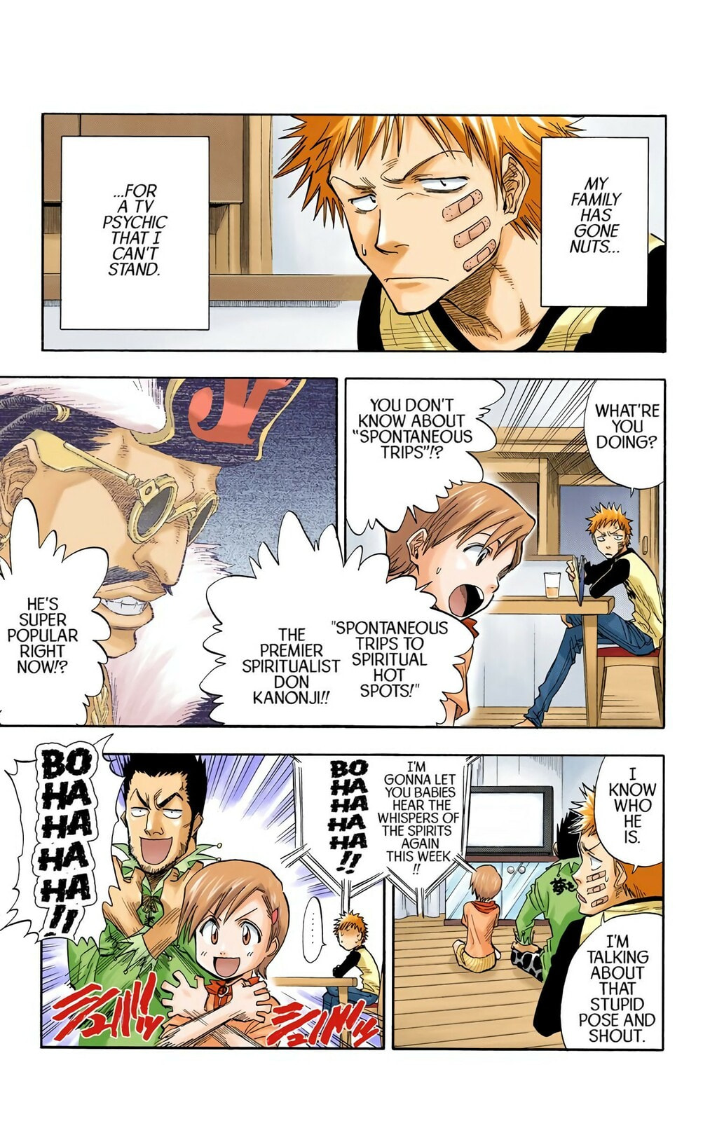 Bleach Colored Manga