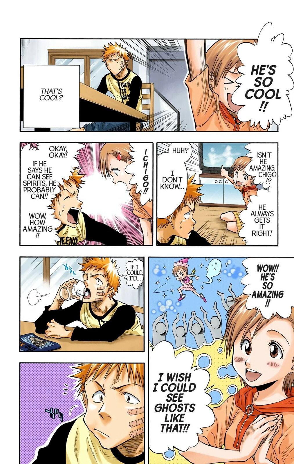 Bleach Colored Manga