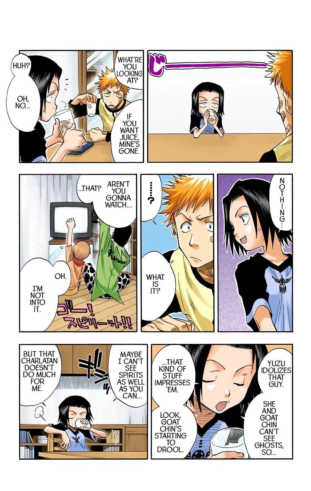 Bleach Colored Manga
