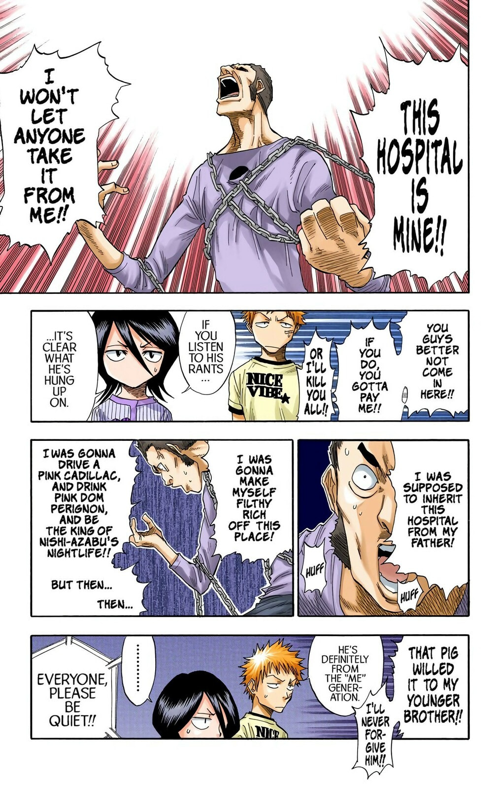 Bleach Colored Manga
