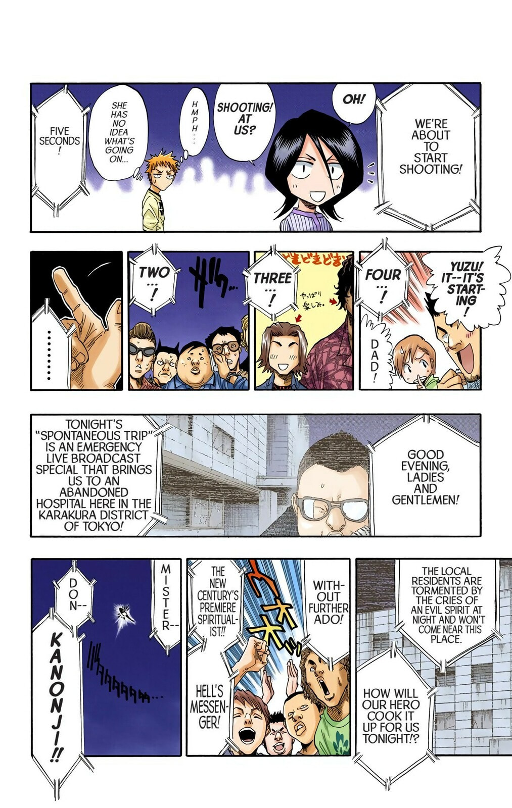 Bleach Colored Manga