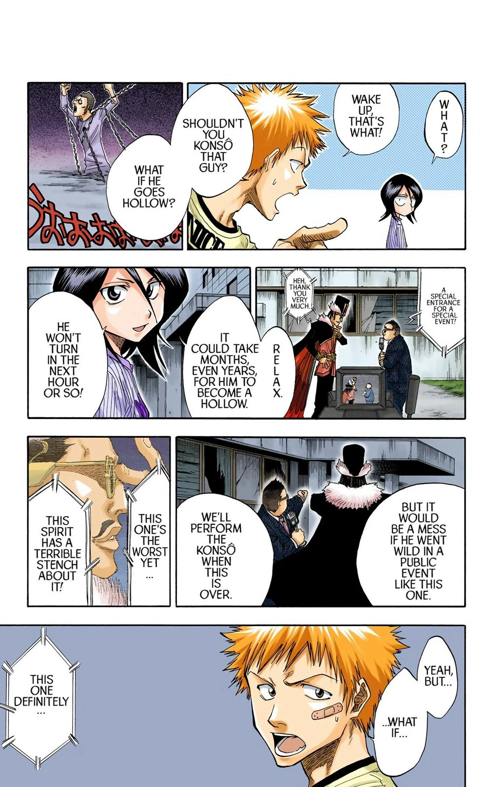 Bleach Colored Manga