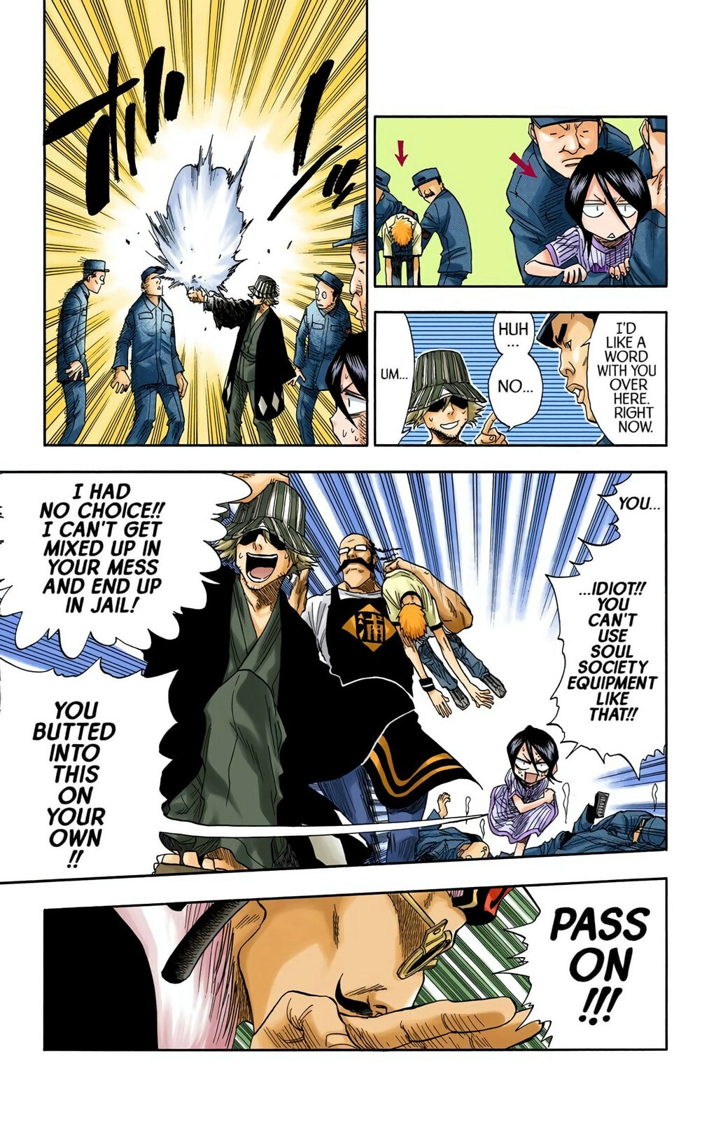 Bleach Colored Manga