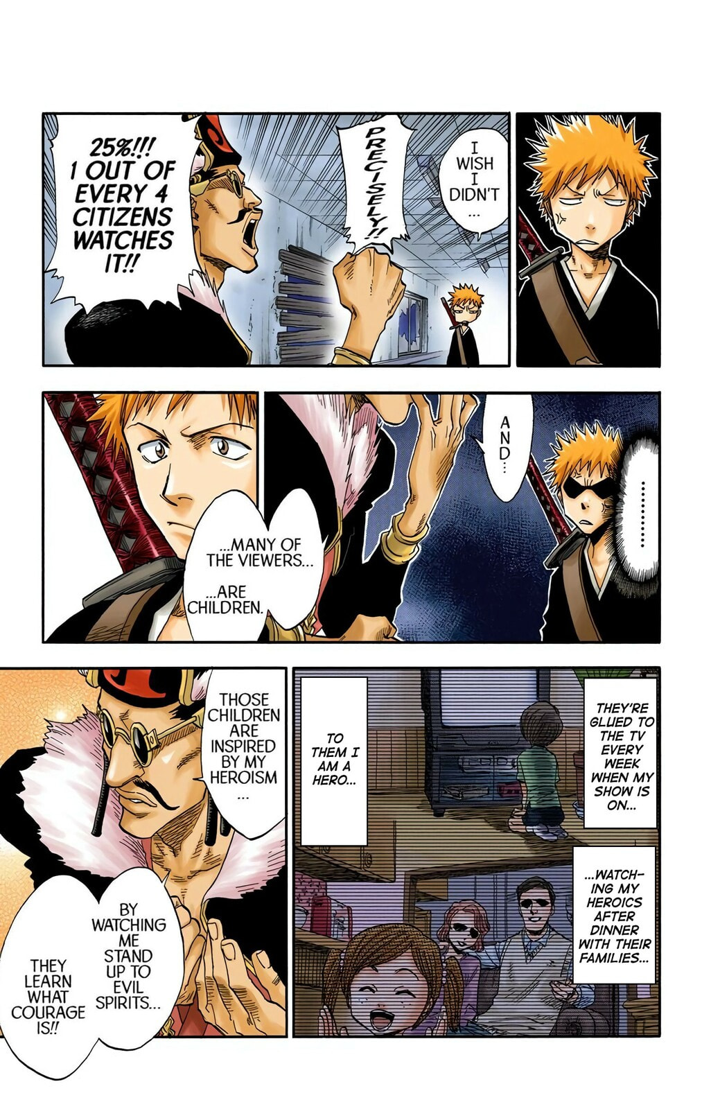 Bleach Colored Manga