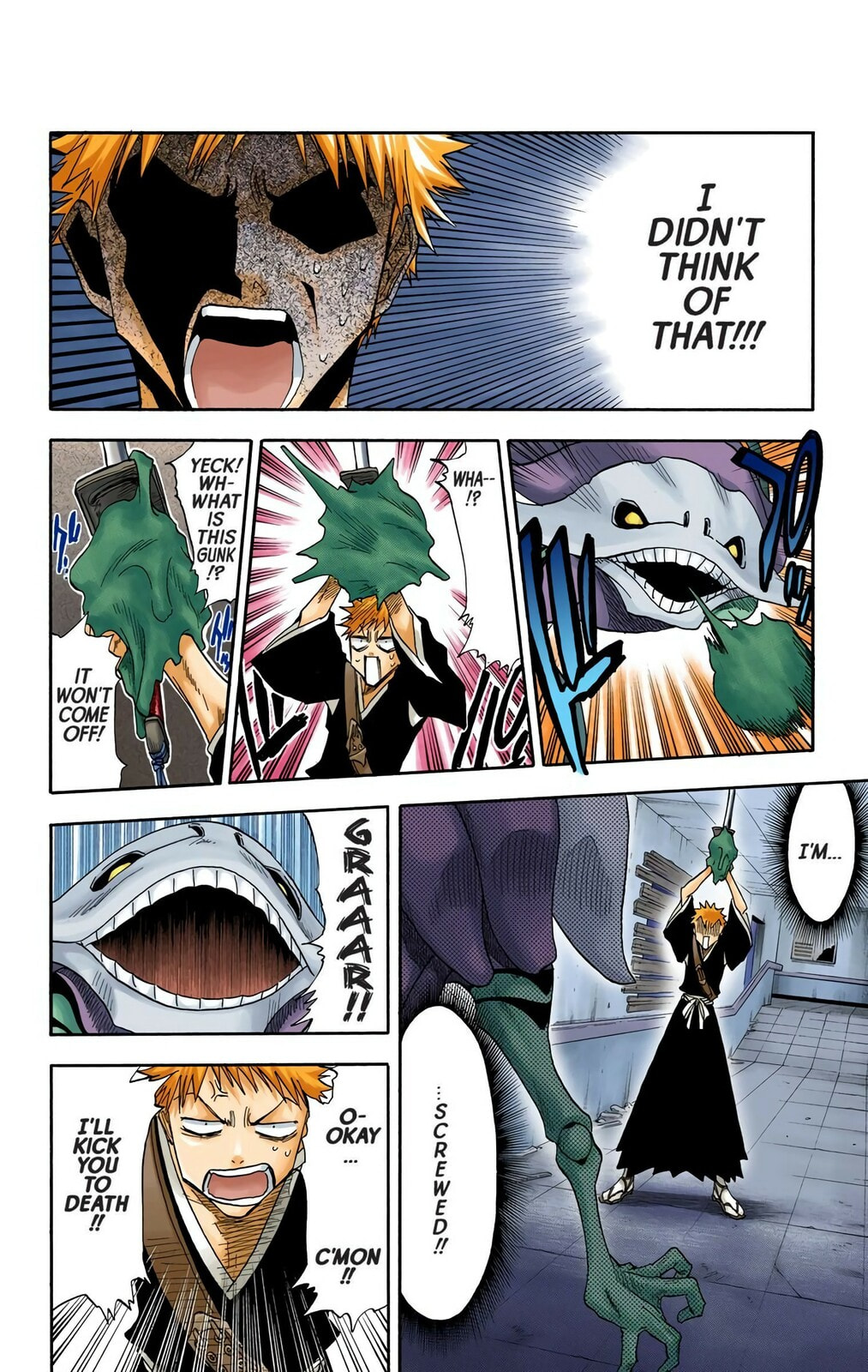 Bleach Colored Manga