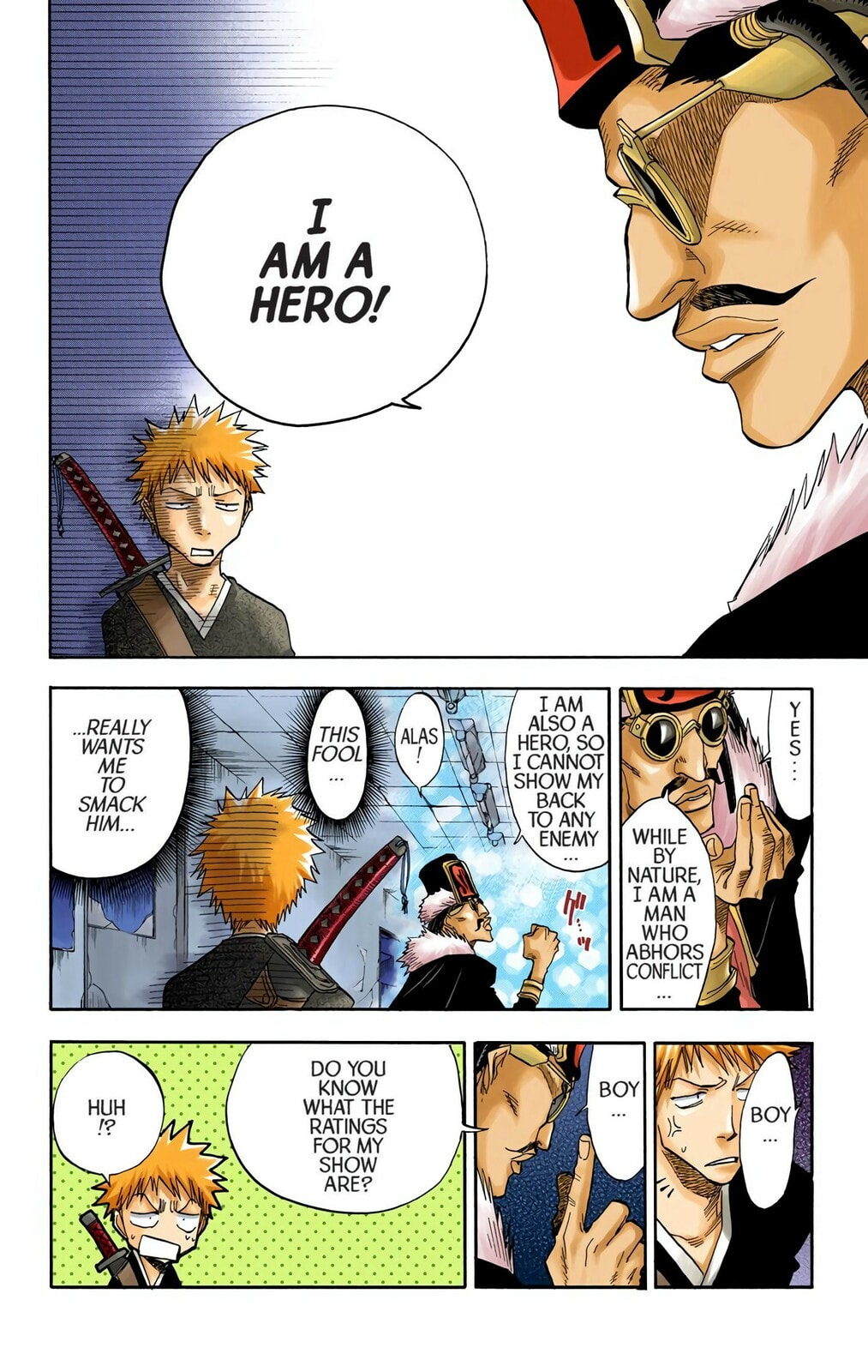 Bleach Colored Manga