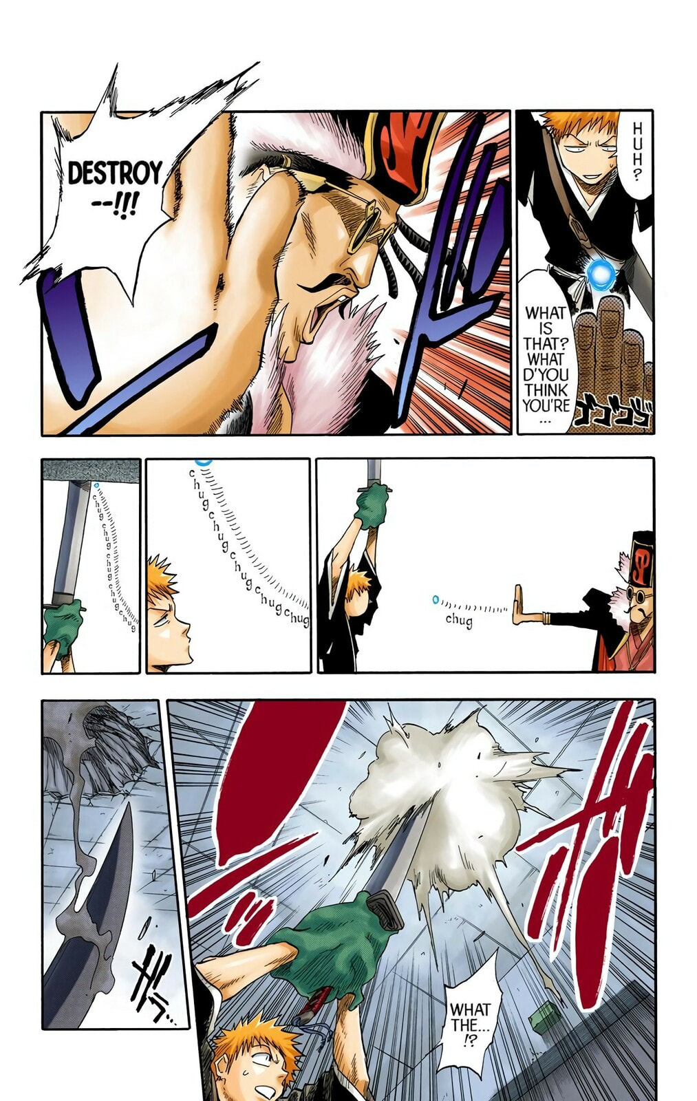Bleach Colored Manga